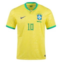 Neymar #10 Brasil Camiseta de Local Mundial 2022 Neymar #10 Brasil Camiseta de Local Mundial 2022