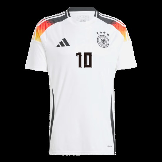Jamal Musiala #10 Alemania Camiseta de Local EURO 2024 Jamal Musiala #10 Alemania Camiseta de Local EURO 2024
