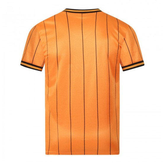 Mujeres Wolverhampton Wanderers 1982 Casa Retro Camiseta Mujeres Wolverhampton Wanderers 1982 Casa Retro Camiseta