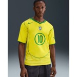 Camiseta Niño Brasil 2004 T90 Remake - Ronaldinho nº10