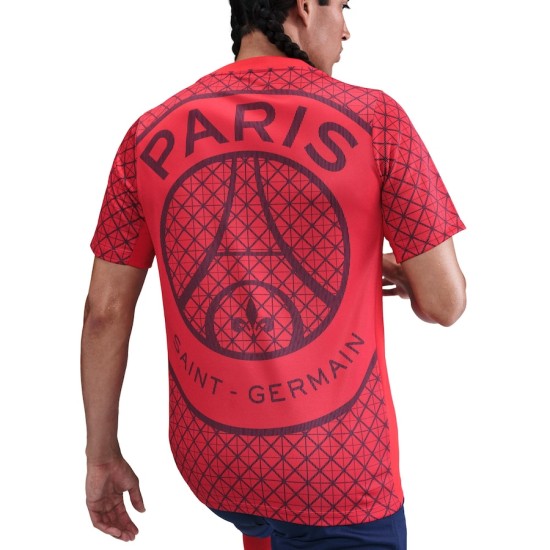 Niño Camiseta pre-partido tercera PSG 2025/26 - Roja