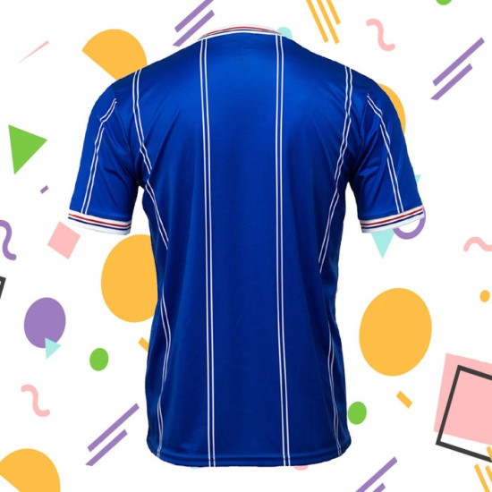 Camiseta Retro Local 1987 de Cardiff City para Niño