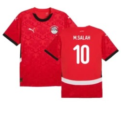 Camiseta de casa M.SALAH Egipto 2024/25 para niños Camiseta de casa M.SALAH Egipto 2024/25 para niños