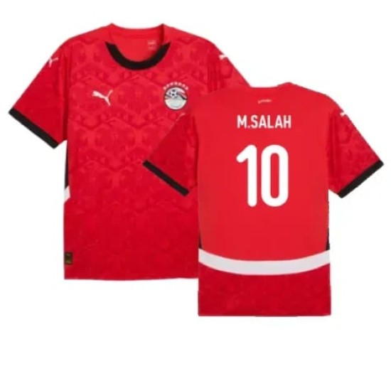 Camiseta de casa M.SALAH Egipto 2024/25 para mujeres