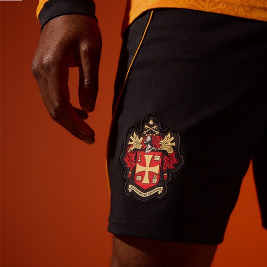 Pantalones cortos locales Wolverhampton Wanderers 2026/27 para hombre - Negro