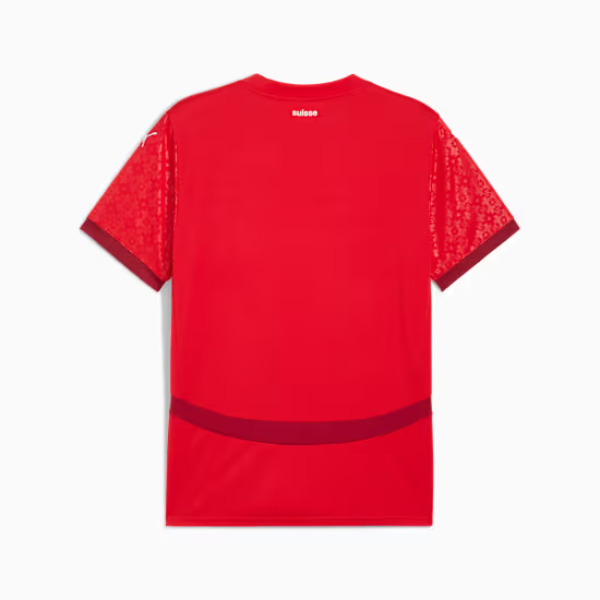 Mujer Suiza 2025 Camiseta Local Selección Femenina