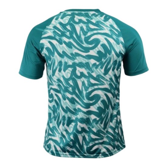Camiseta de Entrenamiento Prepartido de la Copa Mundial 2026 de Portugal Tercera Equipación Verde para Hombre