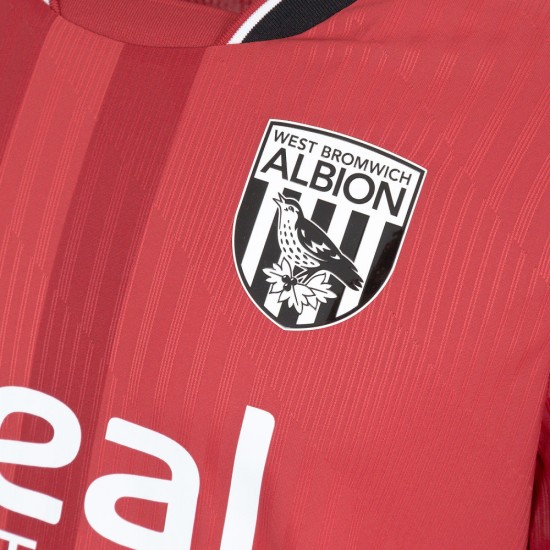 Camiseta de Manga Larga de Visitante para Hombre West Bromwich Albion 2026/27