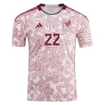 Hirving Lozano #22 México Camiseta de Visita Mundial 2022 Hirving Lozano #22 México Camiseta de Visita Mundial 2022