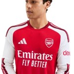 Camiseta Local Masculina de Manga Larga Arsenal 2026/27