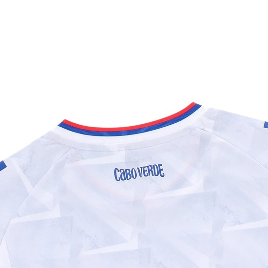 Camiseta de la Copa Mundial 2026 de Cabo Verde Segunda Equipación para Hombre Camiseta de la Copa Mundial 2026 de Cabo Verde Segunda Equipación para Hombre