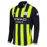 Camiseta de visitante RODRIGO Manchester City 2024/25 de manga larga para mujeres