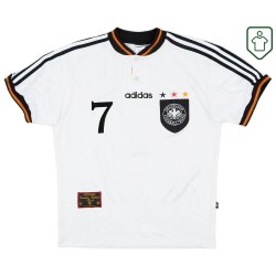 Camiseta retro local Alemania 1996/98 para hombre Möller #7 Camiseta retro local Alemania 1996/98 para hombre Möller #7