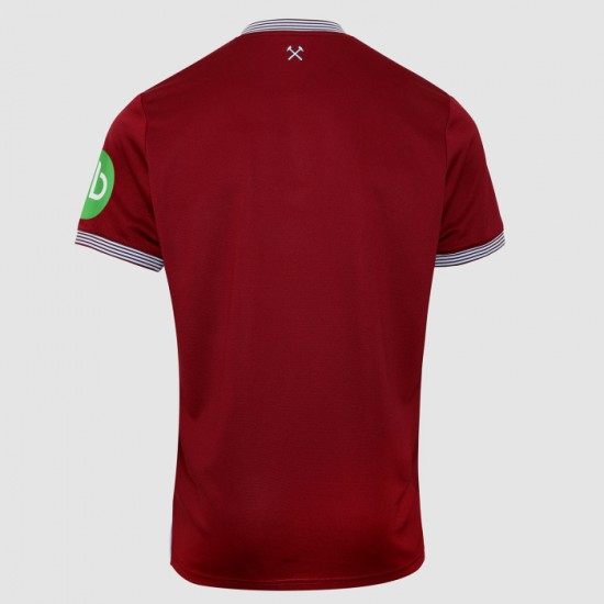 Camiseta de Local West Ham United Hombre Sin Publicidad 2025/26