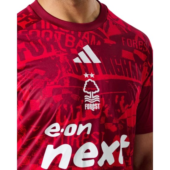 Camiseta de Prepartido Local Nottingham Forest 2026/27 Hombre Camiseta de Prepartido Local Nottingham Forest 2026/27 Hombre