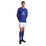 Pantalón Corto Visitante Manchester United 2026/27 Blanco Niño