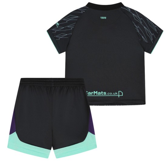 Kit visitante Sheffield United 2024/25 para niños Kit visitante Sheffield United 2024/25 para niños