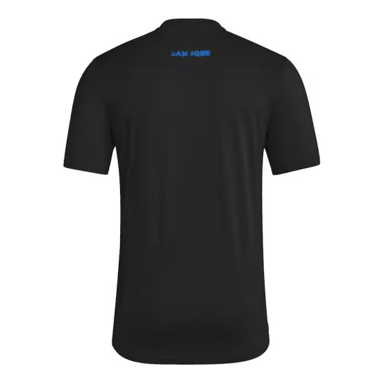 Camiseta Hombre San Jose Earthquakes 2025 Tercera Hook AEROREADY