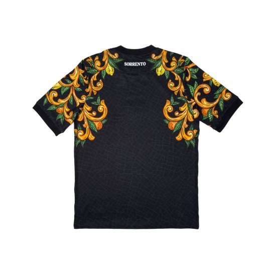 Camiseta portero visitante masculina Sorrento Calcio 1945 2025/26 Negra