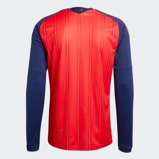 Camiseta de manga larga local de la Copa del Mundo 2026 de España para niño Camiseta de manga larga local de la Copa del Mundo 2026 de España para niño