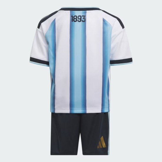 Conjunto local de la Copa del Mundo 2026 de Argentina para niño