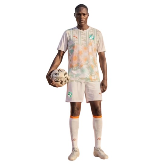 Pantalón Corto de la Copa Mundial 2026 de Costa de Marfil Segunda Equipación para Niño Pantalón Corto de la Copa Mundial 2026 de Costa de Marfil Segunda Equipación para Niño