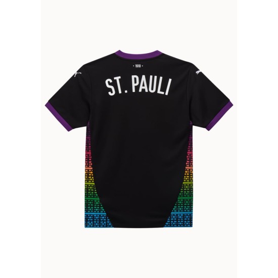 Camisa de tercera equipación para niño FC St. Pauli 2024/25 Camisa de tercera equipación para niño FC St. Pauli 2024/25