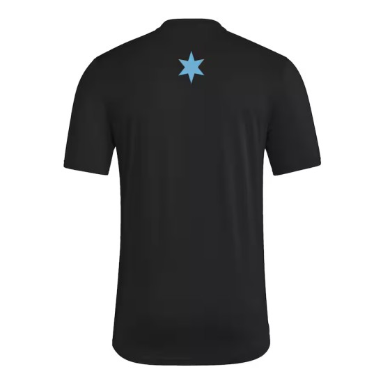 Camiseta hombre Minnesota United FC 2025 tercera Hook AEROREADY - negra