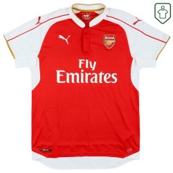 Camiseta retro local hombre Arsenal 2015/16 Arteta #8 Camiseta retro local hombre Arsenal 2015/16 Arteta #8
