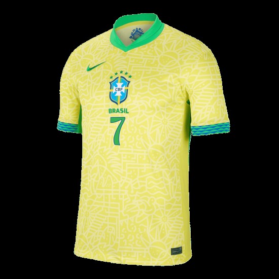 VINI JR. #7 Brasil Camiseta de Local Copa América 2024