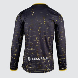 Camiseta de Manga Larga Visitante de Norwich City 2024/25 para Hombres Camiseta de Manga Larga Visitante de Norwich City 2024/25 para Hombres