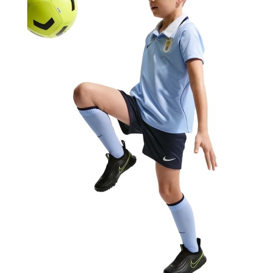 Conjunto de la Copa Mundial 2026 de Uruguay Primera Equipación para Niño Conjunto de la Copa Mundial 2026 de Uruguay Primera Equipación para Niño