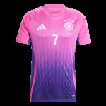 Kai Havertz #7 Alemania Camiseta de Visita EURO 2024 Kai Havertz #7 Alemania Camiseta de Visita EURO 2024