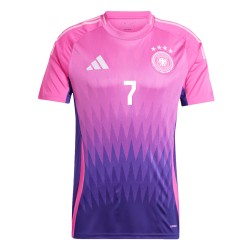 Kai Havertz #7 Alemania Camiseta de Visita EURO 2024 Kai Havertz #7 Alemania Camiseta de Visita EURO 2024