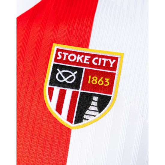 Camiseta local Stoke City 2026/27 sin patrocinador para hombre Camiseta local Stoke City 2026/27 sin patrocinador para hombre