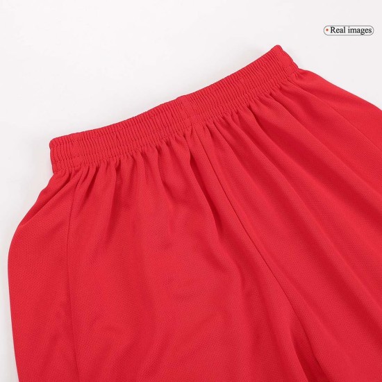 Camiseta+Pantalones Cortos Infantil Polonia de Local EURO 2024 Camiseta+Pantalones Cortos Infantil Polonia de Local EURO 2024