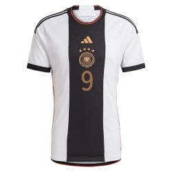 Timo Werner #9 Alemania Camiseta de Local Mundial 2022 Timo Werner #9 Alemania Camiseta de Local Mundial 2022