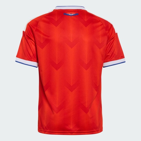 Camiseta local de la Copa del Mundo 2026 de Chile para niño