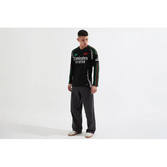 Camisa de visitante de manga larga para hombre Arsenal 2024/25 Camisa de visitante de manga larga para hombre Arsenal 2024/25