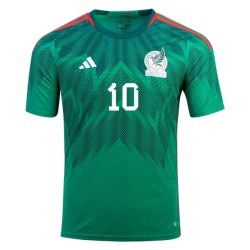 Orbelin Pineda #10 México Camiseta de Local Mundial 2022 Orbelin Pineda #10 México Camiseta de Local Mundial 2022