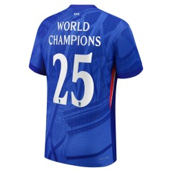 Camiseta Local Chelsea 2025/26 Hombre - Campeones del Mundo n.º 25
