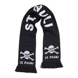 FC St. Pauli Bufanda Skull And Crossbones – Negra