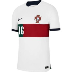 Renato Sanches #16 Portugal Camiseta de Visita Mundial 2022 Renato Sanches #16 Portugal Camiseta de Visita Mundial 2022