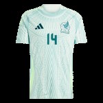 Javier Hernández Chicharito #14 México Camiseta de Visita Copa América 2024 Javier Hernández Chicharito #14 México Camiseta de Visita Copa América 2024
