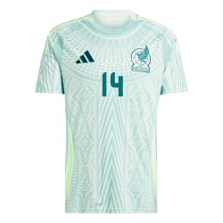 Javier Hernández Chicharito #14 México Camiseta de Visita Copa América 2024 Javier Hernández Chicharito #14 México Camiseta de Visita Copa América 2024