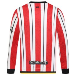 Camiseta de manga larga local Sheffield United 2024/25 para hombres