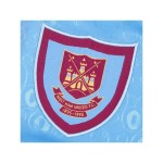 Camiseta retro visitante aniversario hombre West Ham United 1995 azul celeste