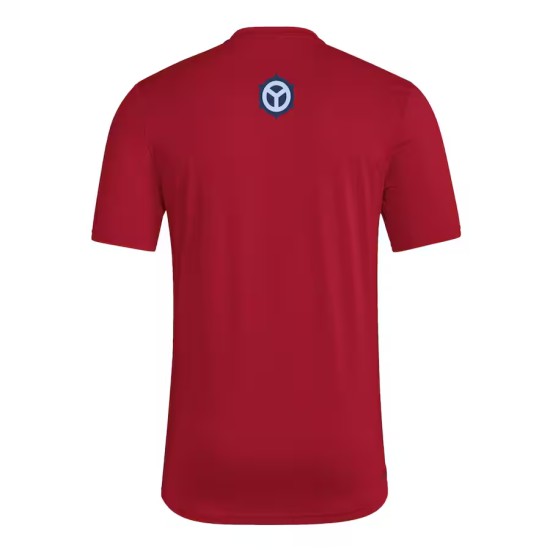 Camiseta infantil Chicago Fire 2025 tercera Hook AEROREADY