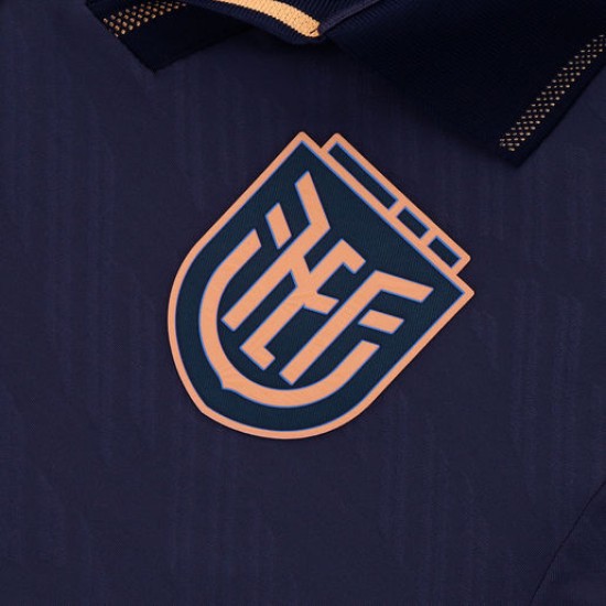 Camiseta de Manga Larga de la Copa Mundial 2026 de Ecuador Segunda Equipación para Mujer