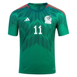 Carlos Vela #11 México Camiseta de Local Mundial 2022 Carlos Vela #11 México Camiseta de Local Mundial 2022